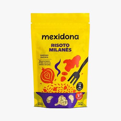 MEXIDONA - RISOTO MILANÊS ARROZ - CÚRCUMA
