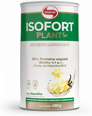 VITAFOR - ISOFORT PLANT BAUNILHA 450GR