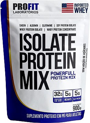 PROFIT - WHEY ISOLATE PROTEIN MIX - 900G - BANANA COM CANELA
