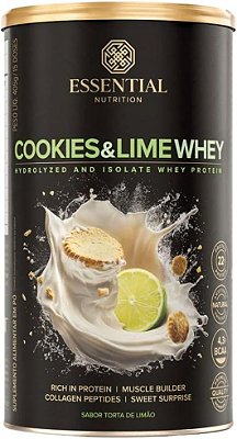 ESSENTIAL - COOKIES & LIME WHEY LATA 405G