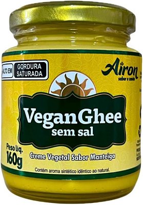 AIRON GHEE - MANTEIGA VEGETAL 160G