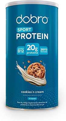 DOBRO - SPORT PROTEIN SABOR COOKIES 450G