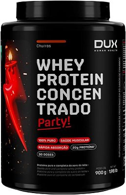 DUX NUTRITION - WHEY PROTEIN CONCENTRADO 900G - CHURROS