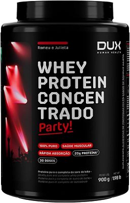 DUX NUTRITION - WHEY PROTEIN CONCENTRADO 900G - ROMEU E JULIETA