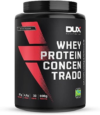 DUX NUTRIOTION - WHEY PROTEIN CONCENTRADO SEM SABOR - POTE 900G