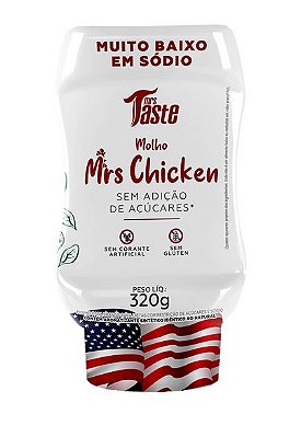 MRS. TASTE - MOLHO CHICKEN - 320ML