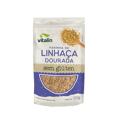 VITALIN - FARINHA LINHAÇA DOURADA SEM GLÚTEN 150G