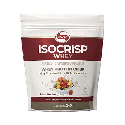 VITAFOR - ISOCRISP WHEY NEUTRO POUCH 240G