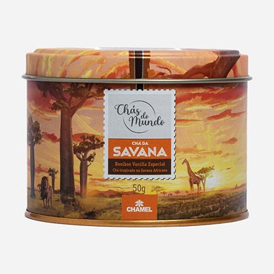 CHAMEL - CHÁS DO MUNDO LATA - SAVANA 50G