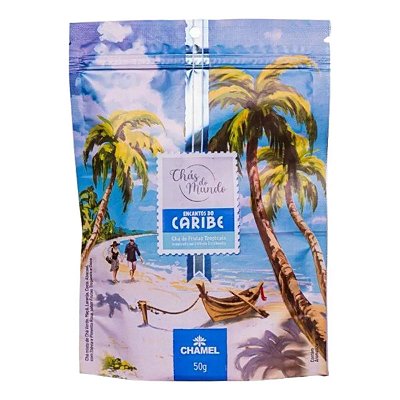 CHAMEL - CHÁS DO MUNDO POUCH - ENCANTOS DO CARIBE 50G