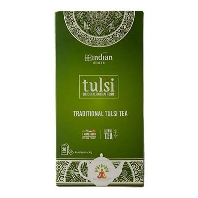 INDIAN HEALTH - CHÁ TULSI TRADICIONAL 30G