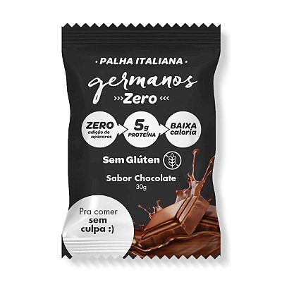 GERMANOS - PALHA ITALIANA ZERO SABOR CHOCOLATE - 30G