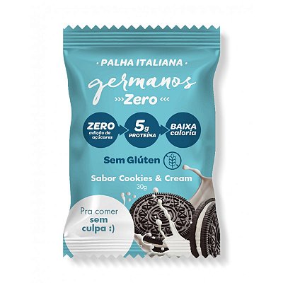 GERMANOS - PALHA ITALIANA ZERO - COOKIES AND CREAM - 30G