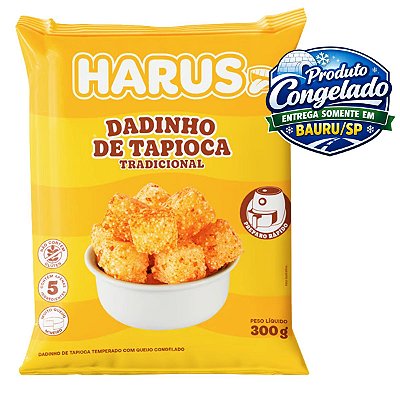 HARUS DADINHO DE TAPIOCA TRADICIONAL SEM GLÚTEN 300G