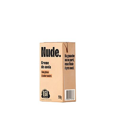 NUDE - CREME DE AVEIA SEM GLÚTEN 200G