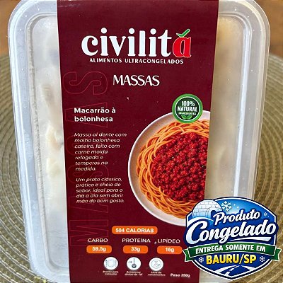CIVILITÁ - MARMITA MACARRÃO À BOLONHESA