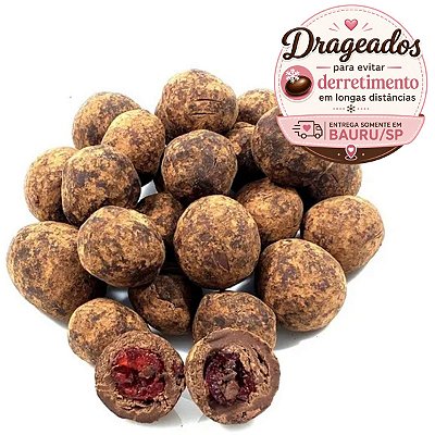GRANEL - DRAGEADOS DE CEREJA 70% ZERO AÇÚCAR ( 100 g )