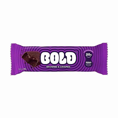BOLD - BARRA DE PROTEÍNA BROWNIE E CRISPIES