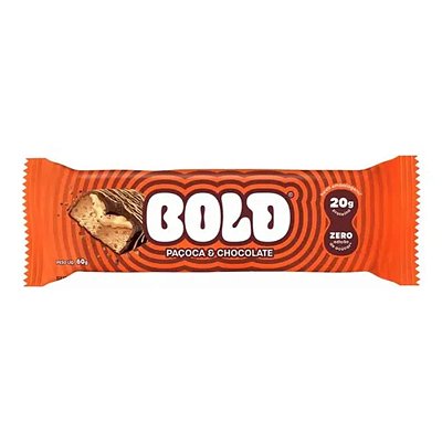 BOLD - BARRA DE PROTEÍNA PAÇOCA E CHOCOLATE