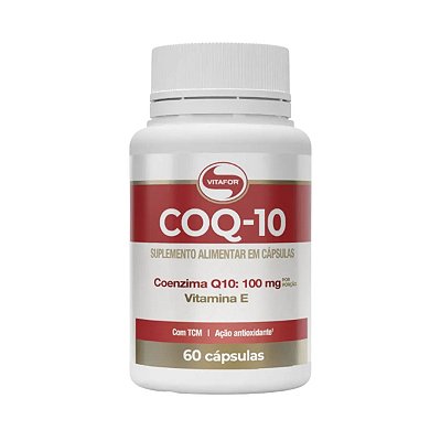 VITAFOR - COENZIMA Q-10 100MG 60 CÁPSULAS