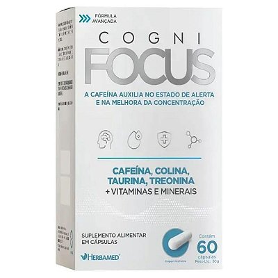 COGNI FOCUS 60 CÁPSULAS HERBAMED