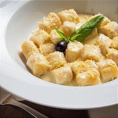 Gnocchi com Provolone + Molho Três Queijos (230g)