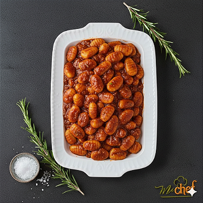 Gnocchi de Batata Doce e Provolone com Molho Bolognese | Porção Família 1 Kg