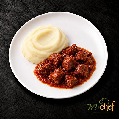 Goulash + Purê de Batata-Doce (270g) | Embalado a Vácuo