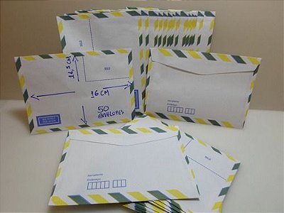 Envio de Envelopes Carta