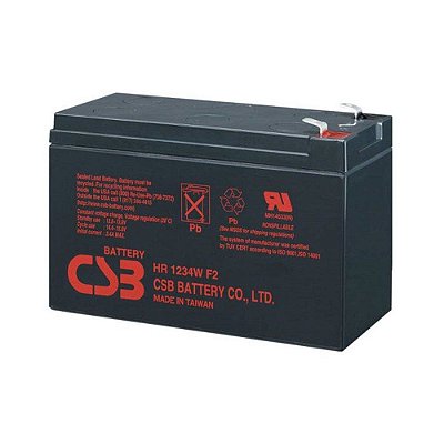 Bateria CSB VRLA 12V 9AH - HR1234W