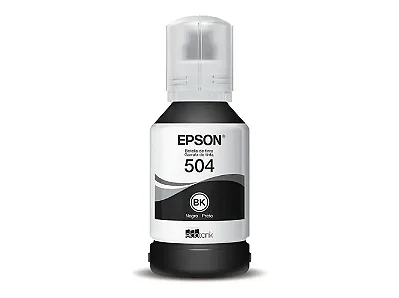 Refil de Tinta Epson T504 7.5K Preto - T504122-BR
