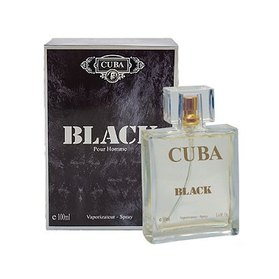 Cuba Black Deo Parfum 100ml - Perfume Masculino