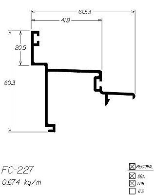 FC-227-travessa com pingadeira 60 x 60 3,44 kg barra 6,00 ml fachada pv2