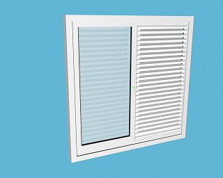 JANELA DE CORRER 3 FOLHAS VENEZIANA CORTADO USINADO E COM ACESSORIOS PARA MONTAR LINHA 32-GO