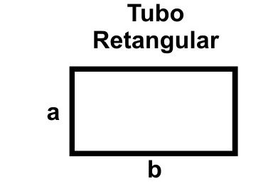 TR-026 TUBO RETANGULAR 12,70 mm(B) X 25,40 mm (A) 1,78 KG-M  BARRA 6,00 ML