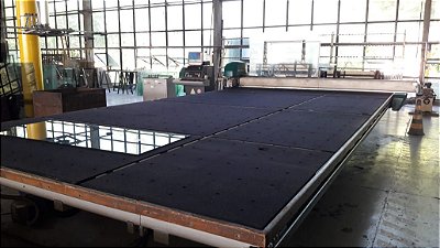 MESA DE CORTE VIDRO AUTOMATICA BOTTERO 2011
