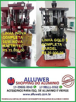 COMBO DUAS PRENSA INOVA E GOLD 3 SEMI-NOVAS