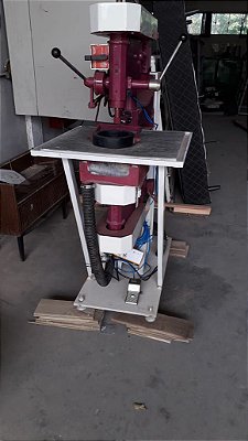 FURADEIRA PARA VIDRO  DUPLO CABEÇOTE MANUAL  USEMACK USADA