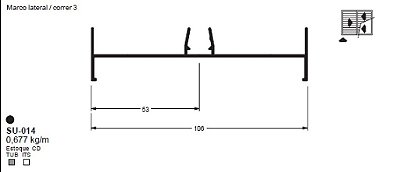 SU-014(ALS-014) 4,07 KG BARRA 6,00 ML LS