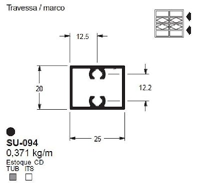 SU-094(ALS-094) 2,22  KG BARRA 6,00 ML LS