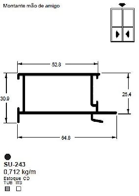 SU-243(ALS-243) 4,27 KG BARRA 6,00 ML LS