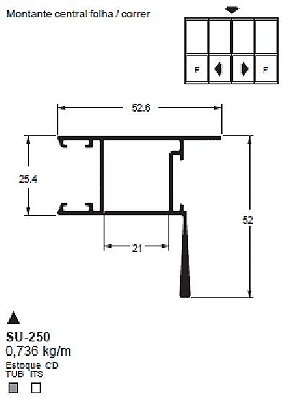SU-250(ALS-250) 4,41 KG BARRA 6,00 ML LS