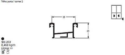 SU-272(ALS-272) 2,81 KG BARRA 6,00 ML LS