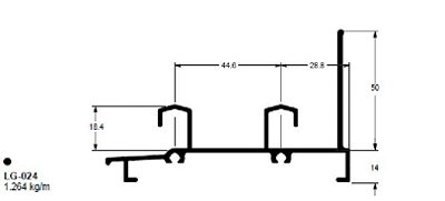 LG-047(32-047) 7,59 KG BARRA 6,00 ML LG