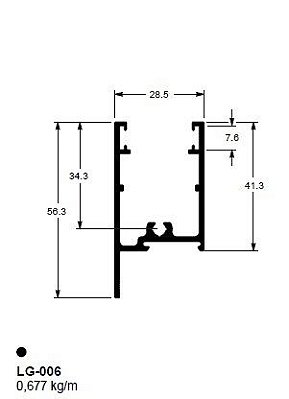 LG-006 (32-006) 4,06 KG BARRA 6,00 ML LG