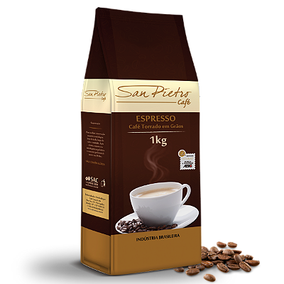 Café San Pietro Grão Espresso Gourmet  1 Kg