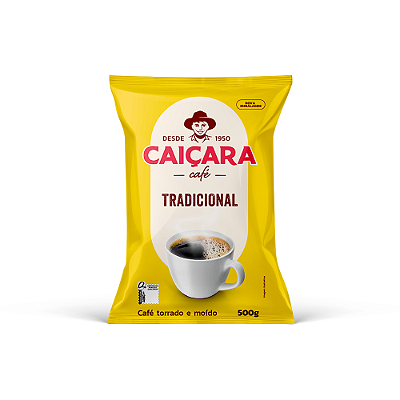 Café Caiçara Tradicional em pó - 500g (Almofada)