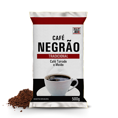 Café Negrão Tradicional Almofada 500g