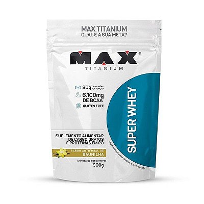 Superwhey Max Titanium - 900g