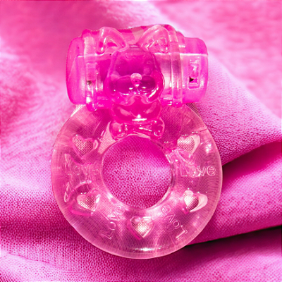 Anel Peniano com Vibrador Mini Cápsula